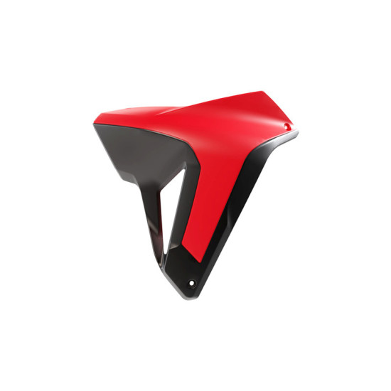 RACETECH (RTECH) RADIATOR GUARDS (LEFT / RIGHT) REVOLUTION HONDA XL 750 TRANSALP '23-'25 RED / BLACK