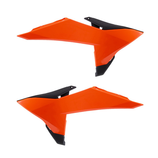 POLISPORT RADIATOR GUARDS (SET) KTM SX / SXF 125 / 150 / 200 / 250 / 350 / 450 '25-'26 EXC / EXC-F 125 / 150 / 200 / 250