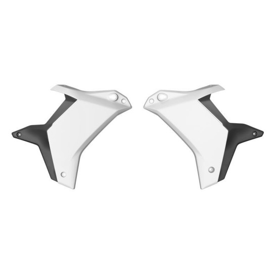RACETECH (RTECH) 2025/12 RADIATORIAUS APSAUGOS (KAIRĖ/DEŠINĖ) T7 YAMAHA TENERE 700 '25-'26 SPALVA BALTA