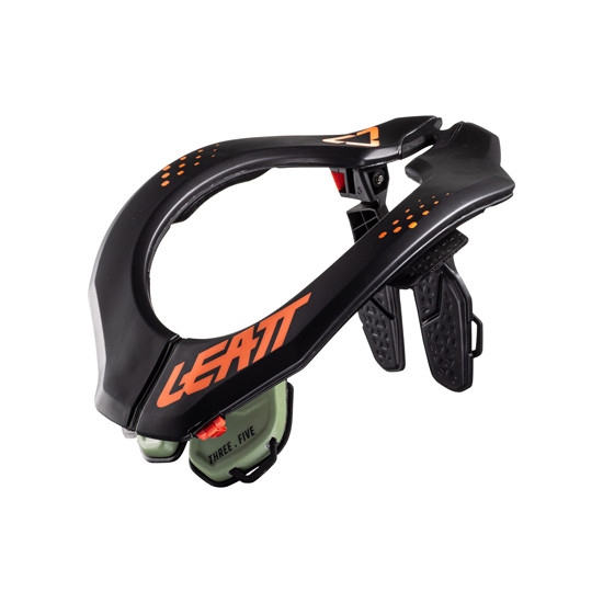 LEATT (2022/2023) neck protector 3.5 NECK BRACE JUNIOR (children) CACTUS color black/green