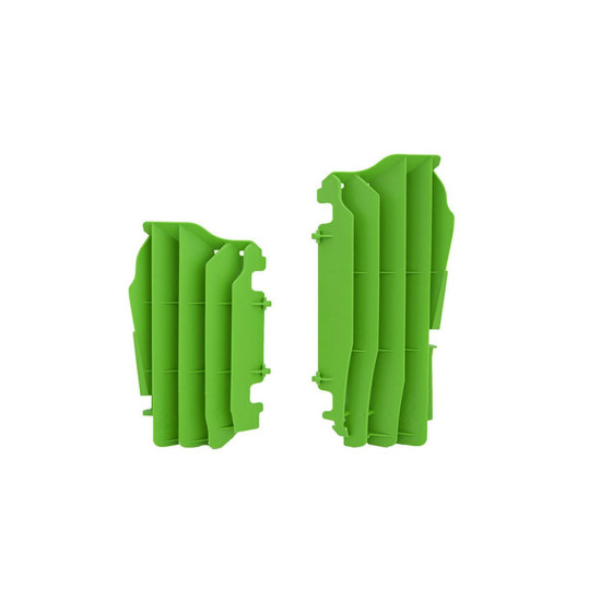 RACETECH (RTECH) 2025/12 DIDELI RADIATORIAUS ĮSIURBIMO DANGTELIAI (GRILĖS) KAWASAKI KXF 250 / KX 250XC '21-'24, KXF 450 