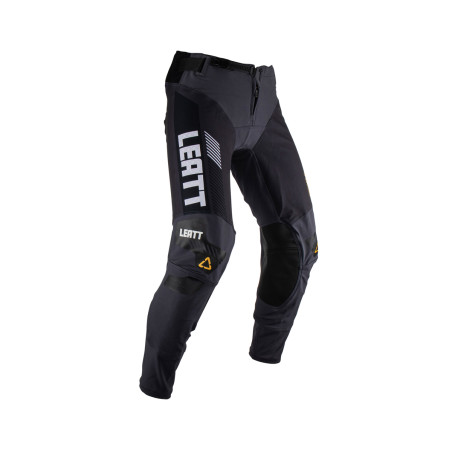 LEATT (2023) kelnės MOTO 5,5 I,K,S PANT GRAPHITE spalva juoda/balta dydis M