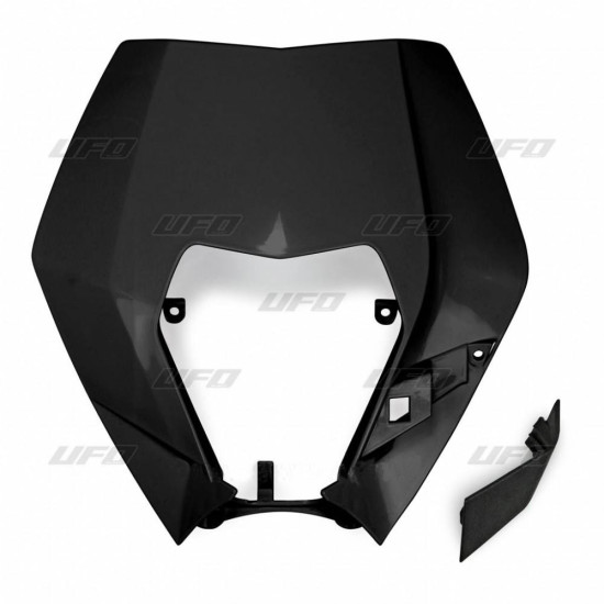 UFO priekinio žibinto dangtelis KTM EXC / EXCF 09-13 juodas (originalus modelis)