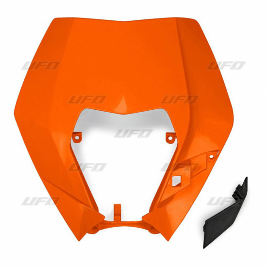 UFO FRONT LAMP COVER KTM EXC / EXCF 09-13 ORANGE (OEM STYLE)