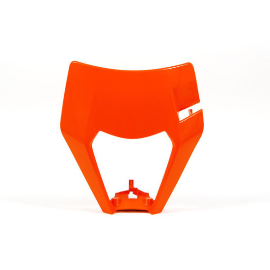 RACETECH (RTECH) FRONT LAMP COVER KTM EXC / EXCF 17-19 ORANGE (OEM STYLE) (KT04096127)