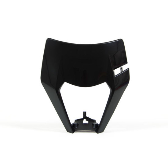 RACETECH (RTECH) FRONT LAMP COVER KTM EXC / EXCF 17-19 BLACK (OEM STYLE) (KT04096001)