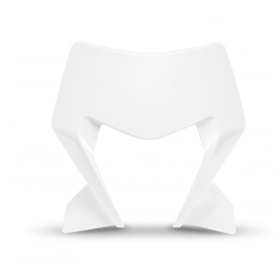 UFO FRONT LAMP GUARD KTM EXC 150 / 250 / 300 TBI '24-'26, EXC-F 250 / 350 / 450 / 500 '24-'26, WHITE