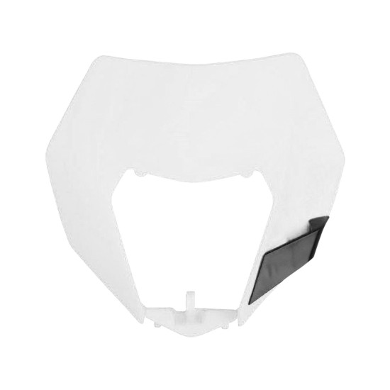 POLISPORT FRONT LAMP COVER KTM EXC / EXC-F / XC-W / XCF-W 125 / 150 / 200 / 250 / 300 / 350 / 450 / 500 '14-'16 COLOR WH