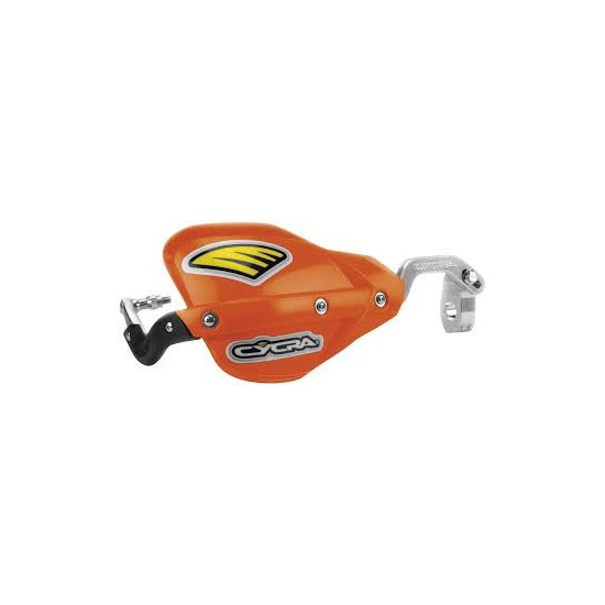 CYCRA HAND GUARDS (HANDBARY - ALUMINUM CORE) WITH MOUNT (28.6MM) MODEL PROBEND RACER PACK CRM COLOR ORANGE
