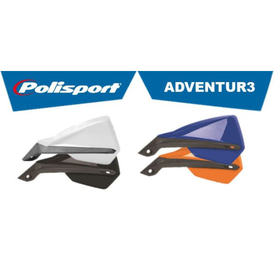 POLISPORT IŠPARDAVIMAI RANKŲ APSAUGOS (LAPAI) MODELIO ADVENTUR3 SU UNIVERSALIU TVIRTINIMO RINKINYS 22/28 MM SPALVA ORANŽ