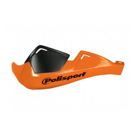 POLISPORT PROMOTION OF HAND GUARDS (HANDBAR) MODEL EVOLUTION INTEGRAL WITH MOUNTING KIT 22MM ORANGE COLOR
