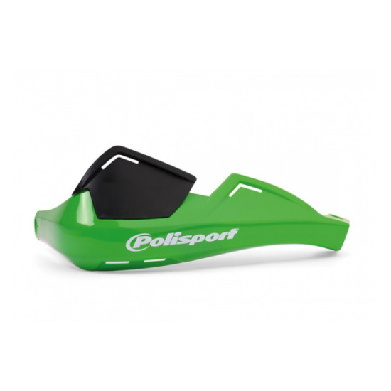 POLISPORT PROMOTION OF HAND GUARDS (HANDBAR) MODEL EVOLUTION INTEGRAL WITH MOUNTING KIT 22MM COLOUR GREEN