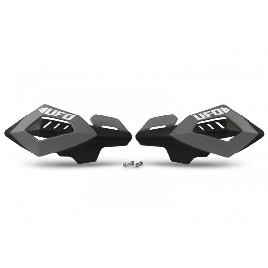 UFO HAND GUARDS (HANDBAR) ARCHES GRAY (WITH 22MM MOUNTS)
