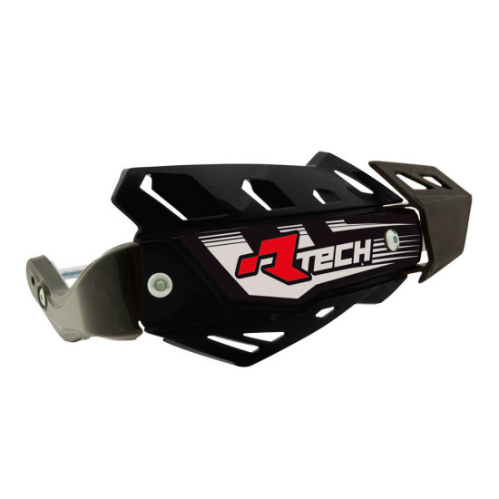 RACETECH (RTECH) FLX ATV / QUAD RANKŲ APSAUGOS JUODOS (SU 3 TIPŲ VAIRO TVIRTINIMAIS)