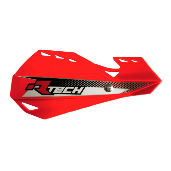 RACETECH (RTECH) DUAL EVO RANKŲ APSAUGOS, RAUDONOS (SU LAIKIKLIAIS ANT VAIRO)