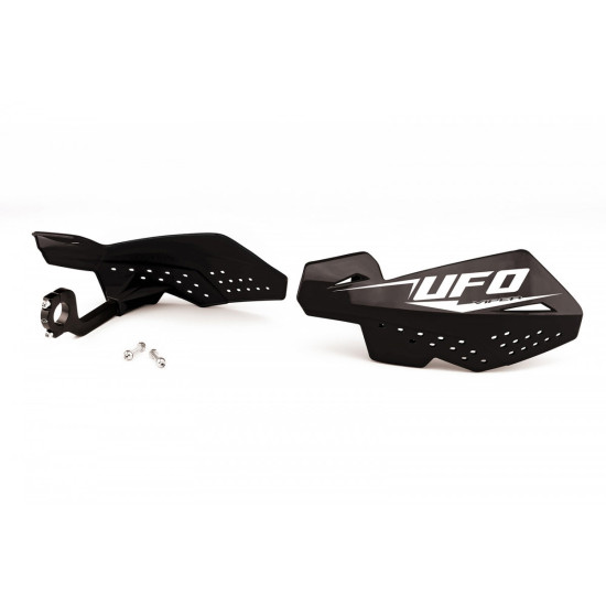 UFO HAND GUARDS (HANDBAR) VIPER 2 BLACK (WITH 22MM MOUNTS)