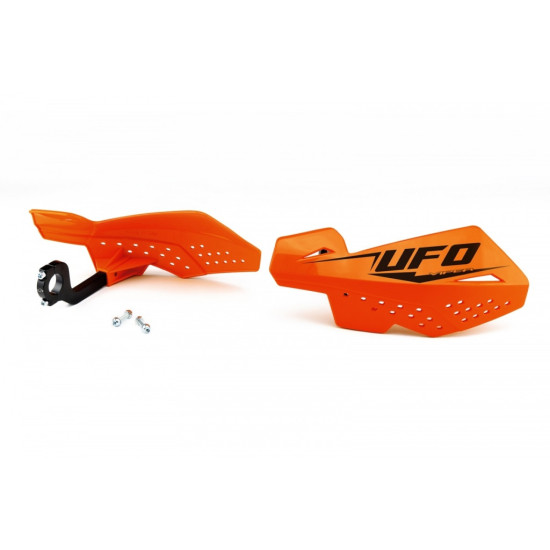 UFO HAND GUARDS (HANDBAR) VIPER 2 ORANGE (WITH 22MM MOUNTS)