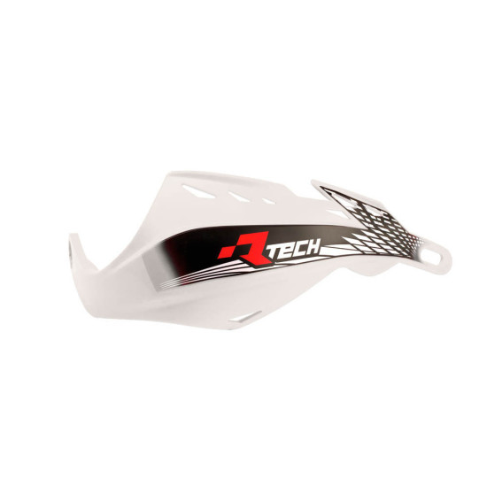 RACETECH (RTECH) RANKŲ APSAUGOS (VANTRŲ) GLADIATOR EASY, BALTOS (SU LAIKIKLIAIS 22,2 MM IR 28,6 MM VANTRŲ TIEKĖJAMS)