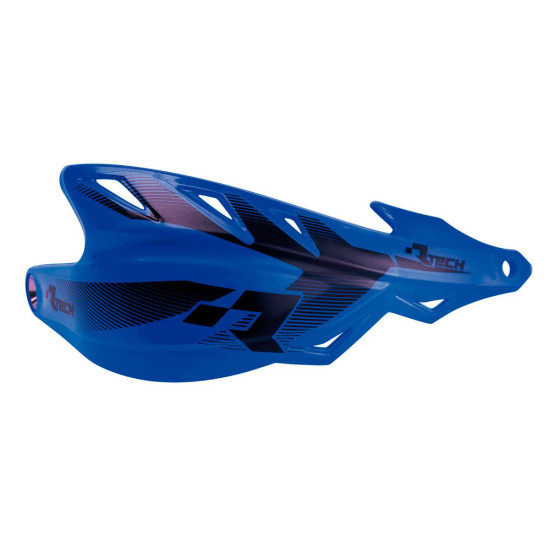 RACETECH (RTECH) RAPTOR HAND GUARDS, BLUE (WITH MOUNTS FOR 22.2MM AND 28.6MM HANDLEBAR)