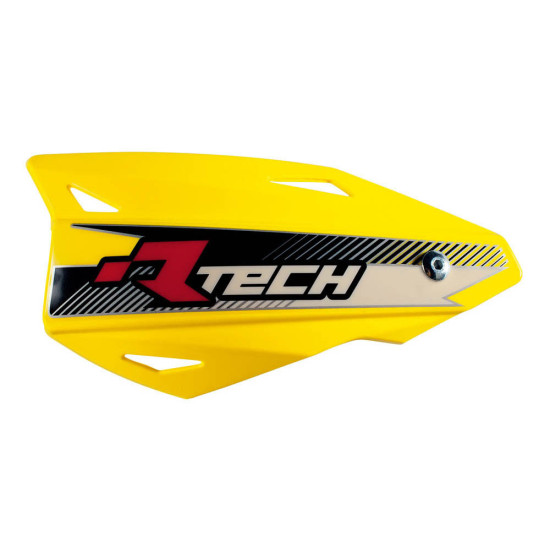 RACETECH (RTECH) RANKŲ APSAUGOS (VAIRO) VERTIGO CROSS / ENDURO GELTONOS (SU LAIKIKLIAIS ANT VAIRO)