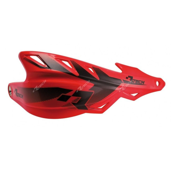 RACETECH (RTECH) RAPTOR HANDBAR RED (WITH MOUNTS FOR 22.2MM AND 28.6MM HANDLEBAR)