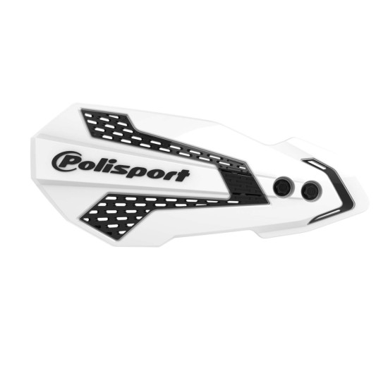 POLISPORT PROMOTION HAND GUARDS (LEAVES) MX FLOW MODEL WITH UNIVERSAL MOUNTING KIT KAWASAKI KXF 250 / 450 '08-18' SUZUKI