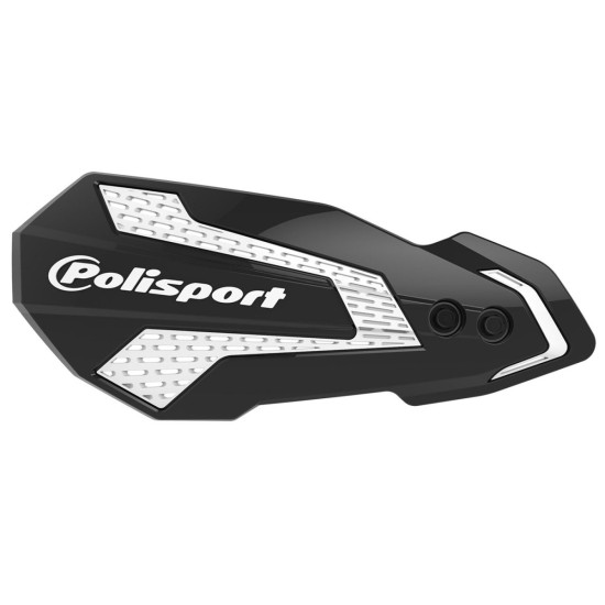 POLISPORT REKLAMINĖS RANKŲ APSAUGOS (LAPAI) MX FLOW MODELIS SU UNIVERSALIU TVIRTINIMO RINKINYS HONDA CR / CRF '07-22' SP