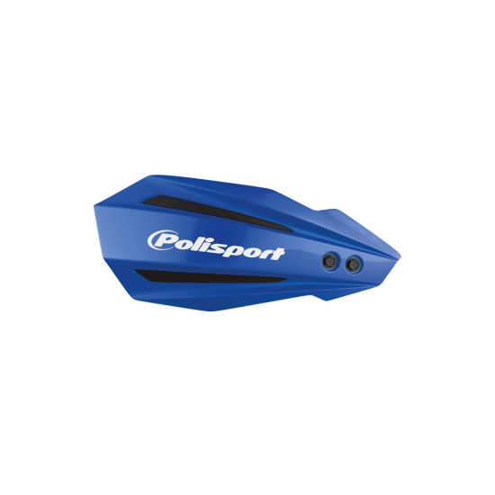 POLISPORT HAND GUARDS (BULLIT MODEL) WITH UNIVERSAL MOUNTING KIT 22 / 28 YAMAHA YZ / YZF '08-26' BLUE