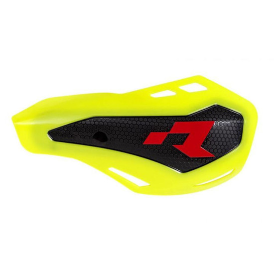 RACETECH (RTECH) RANKŲ APSAUGOS HP1 FLUO GELTONOS (SU 2 TIPŲ TVIRTINIMAIS VAIRUI IR RANKENĖMS)