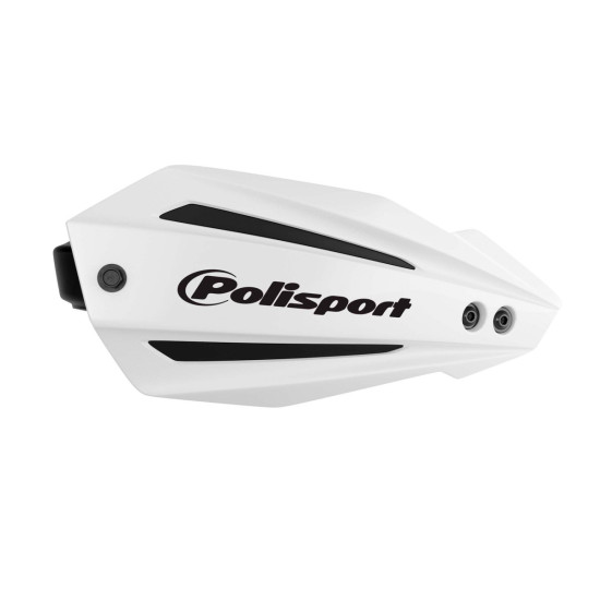 POLISPORT RANKŲ APSAUGOS, MODELIS „BULLIT“, APVYNIOJAMAS, SU UNIVERSALIU Tvirtinimo rinkiniu, 22/28, BALTOS SPALVOS