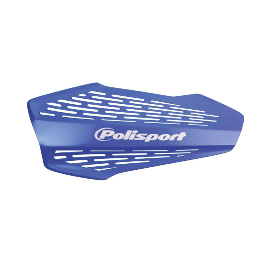 POLISPORT HAND GUARDS (MX FORCE) MODEL WITH UNIVERSAL MOUNTING KIT 22/28 BLUE