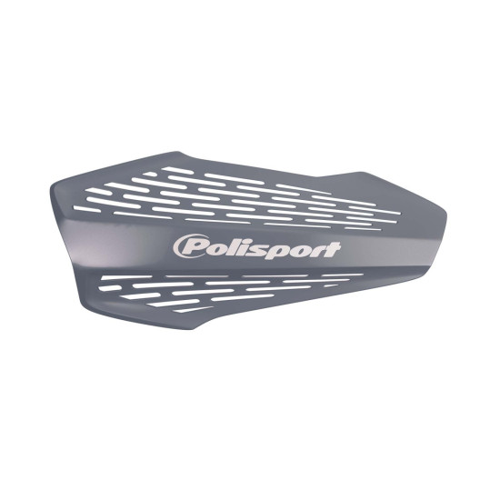 POLISPORT SALE HAND GUARDS (MX FORCE) MODEL WITH UNIVERSAL MOUNTING KIT 22/28 COLOR GRAY