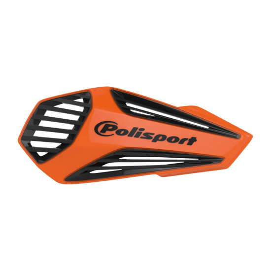 POLISPORT RANKŲ APSAUGOS PROMOTION MX AIR MODELIS SU UNIVERSALIU Tvirtinimo rinkiniu 22/28 SPALVA ORANŽINĖ JUODA