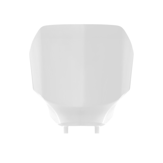 POLISPORT NUMBER BOX (PLASTRON) YAMAHA YZ 250F '24-'26 YZ 450F '23-'25 COLOR WHITE