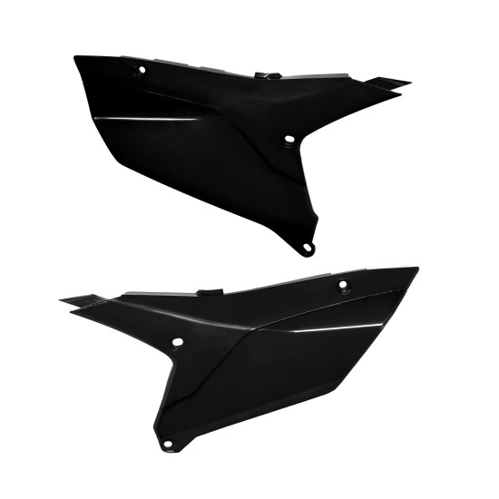 POLISPORT REAR SIDE COVERS YAMAHA YZ 250F '24-'26 YZ 450F '23-'25 BLACK