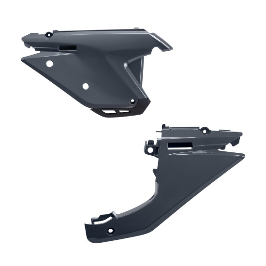 POLISPORT REAR SIDE PANELS SHERCO SE-R / SEF-R '25-'26 NARDO GREY (BOTH SIDES)