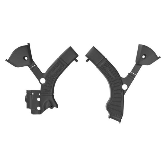 RACETECH (RTECH) 2025/12 RĖMO APSAUGOS (KOMPLEKTAS) DVIEJŲ MEDŽIAGŲ SUPER GRIP TRIUMPH TF 250 X / 450 RC '24-'26 SPALVA 