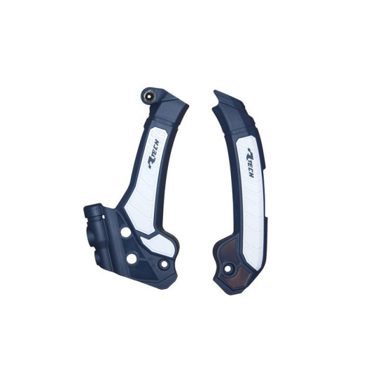 RACETECH (RTECH) 2025/12 FRAME GUARDS (SET) BI-MATERIAL SUPER GRIP HUSQVARNA FC 250/450 '22-23, FS 450 '23-24, TC/FC 125