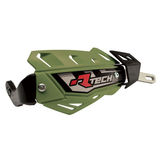 RACETECH (RTECH) HAND GUARDS (HANDBAR) YAMAHA T7 TENERE 700 '19-'24 COLOR GREEN