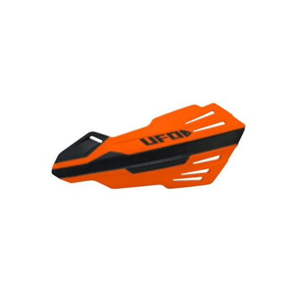 UFO 2025/11 MERCURY HAND GUARDS ORANGE (LEAVES - NEEDS MOUNTING PM01669, PM01665, PM01666 OR PM01667) - REPLACES HU04303