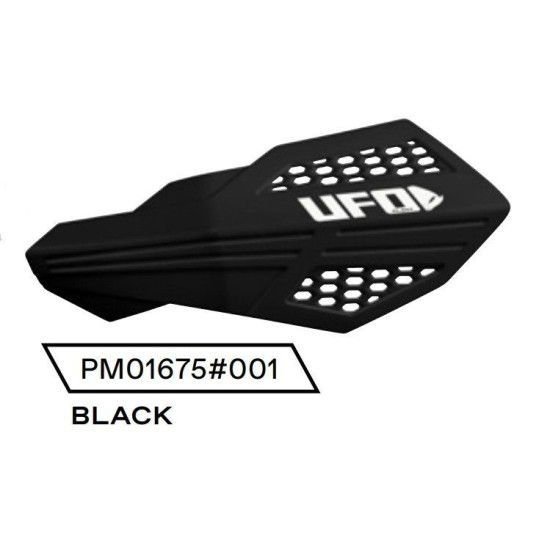 UFO HORUS HANDBAR BLACK (LEAVES - NEEDS MOUNTING PM01669, PM01665, PM01666 OR PM01667) - REPLACES HO05613001