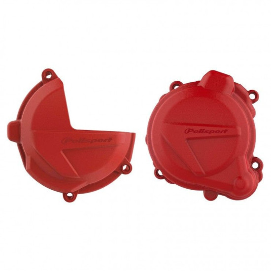 POLISPORT KIT ALTERNATOR COVER (COVER) AND CLUTCH COVER AND WATER PUMP COVER BETA 300 RR `18-24, XTRAINER 300 '18'-26 RE