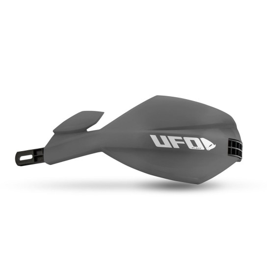 UFO 2026 / 01 MUGAN RANKŲ APSAUGŲ UNIVERSALUS RINKINYS SU LAIKIKLIU 22 IR 28 MM VAIRUI, PILKOS SPALVOS