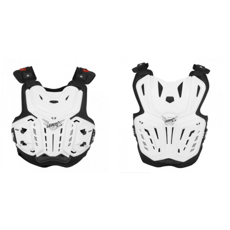 LEATT (2022/2023) chest protector CHEST PROTECTOR 4.5 WHITE color white size XXL