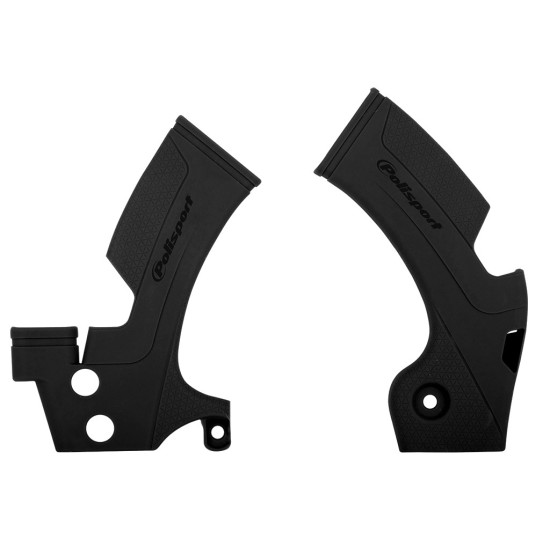 POLISPORT FRAME GUARDS (SET) KAWASAKI KX 450F '09-'18 BLACK