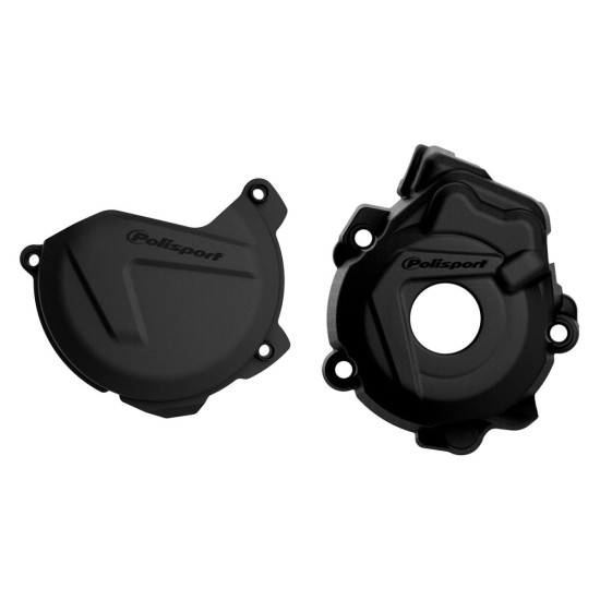 POLISPORT KIT ALTERNATOR COVER GUARD AND CLUTCH COVER GUARD KTM SX-F / XC-F 250 / 350 '13-'15 HUSQVARNA FC 250 / 350 '14