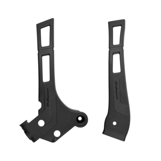 POLISPORT FRAME GUARDS (SET) YAMAHA YZ 125 / 250 '05-'21 FANTIC XE / XX 125 '21' BLACK