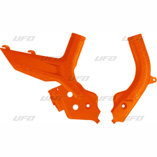UFO RĖMO APSAUGOS KTM SXF 250 / 350 / 450 '19-'22 ORANŽINĖS SPALVOS