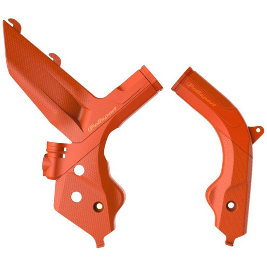 POLISPORT FRAME GUARDS (SET) KTM SX / SX-F '19-'22 KTM EXC / EXC-F '20-'23 ORANGE