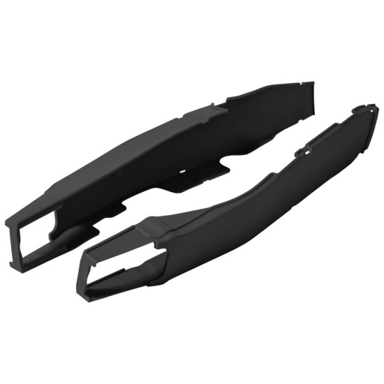 POLISPORT SWINGARM GUARD (SET) KAWASAKI KX 250F '12-'16 KX 450F '12-'15 BLACK